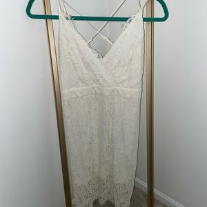 White Midlength Dress